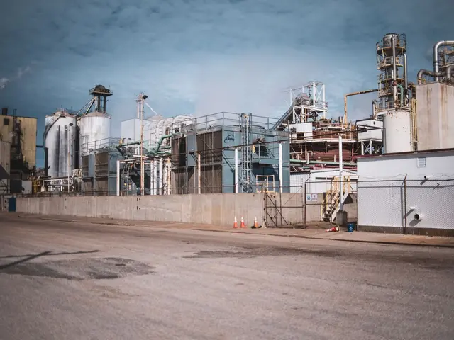 Planta industrial de tratamiento de residuos
